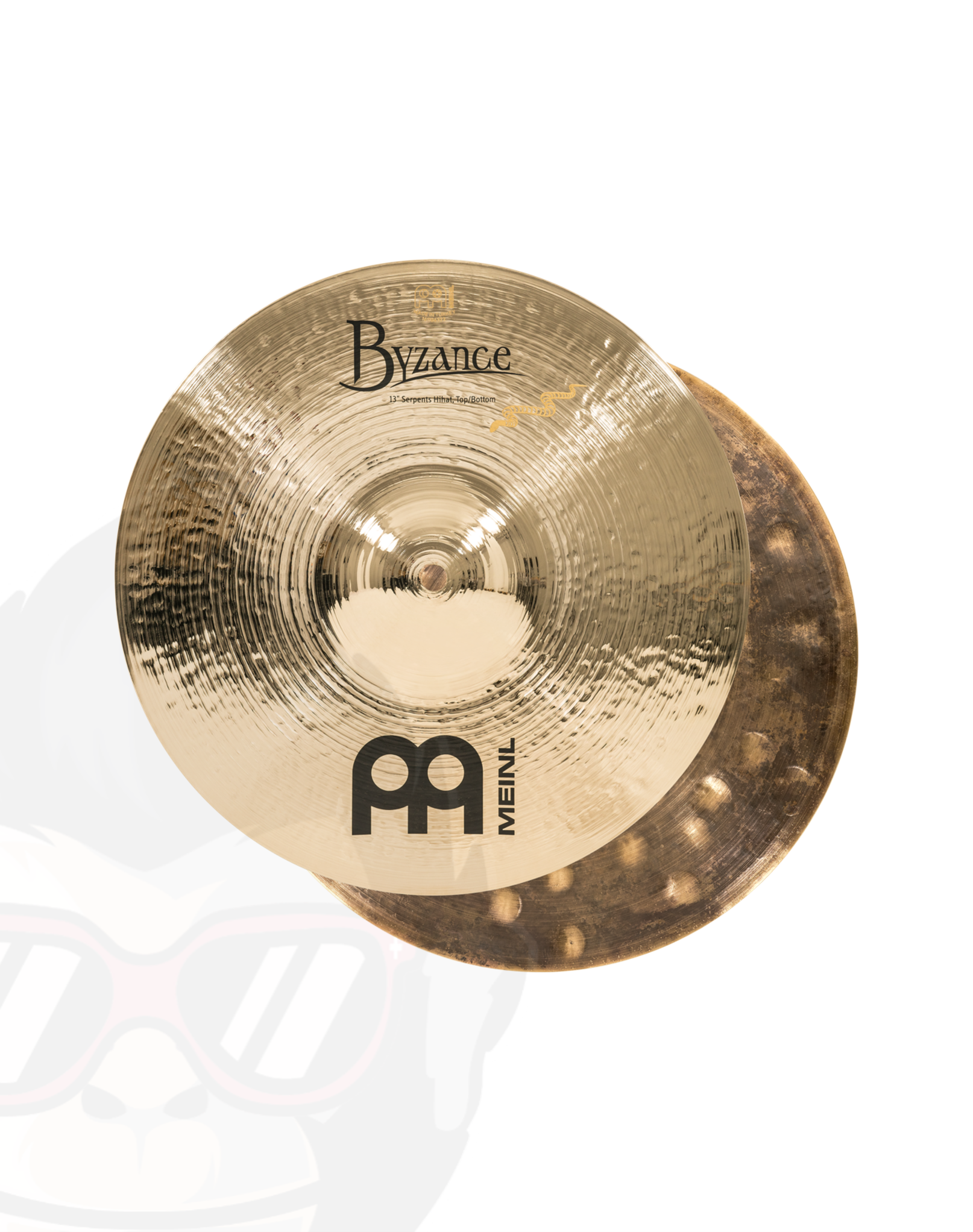 Meinl Byzance Brilliant Serpents HiHat 13" B13SH-B